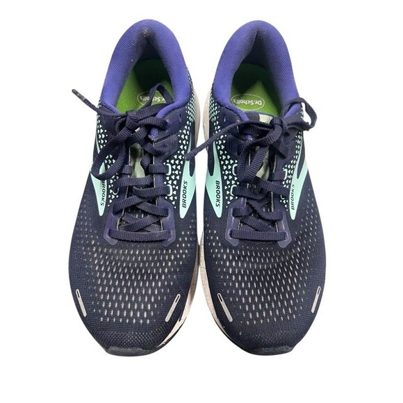 Brooks Ghost 14 Peacoat Yucca Navy Running Shoes Women's Size 9 Wide 1203561D446 - Picture 5 of 11